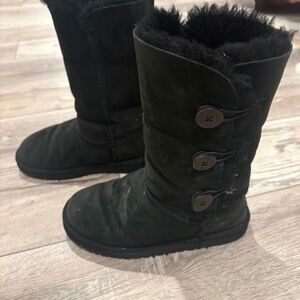 Black UGG Bailey Button II Boots